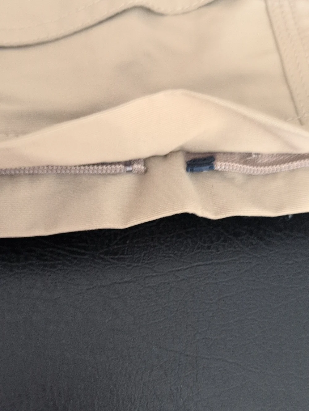 The North Face Beige Outdoor Cargo Shorts With Adjustable Belt